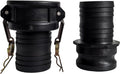 3 inch Camlock Fittings Type C & E Polypropylene Cam Groove Hose Fitting