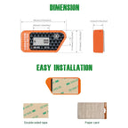YOOREAL Vibration Hour Meter,Maintenance Hours Waterproof IP68