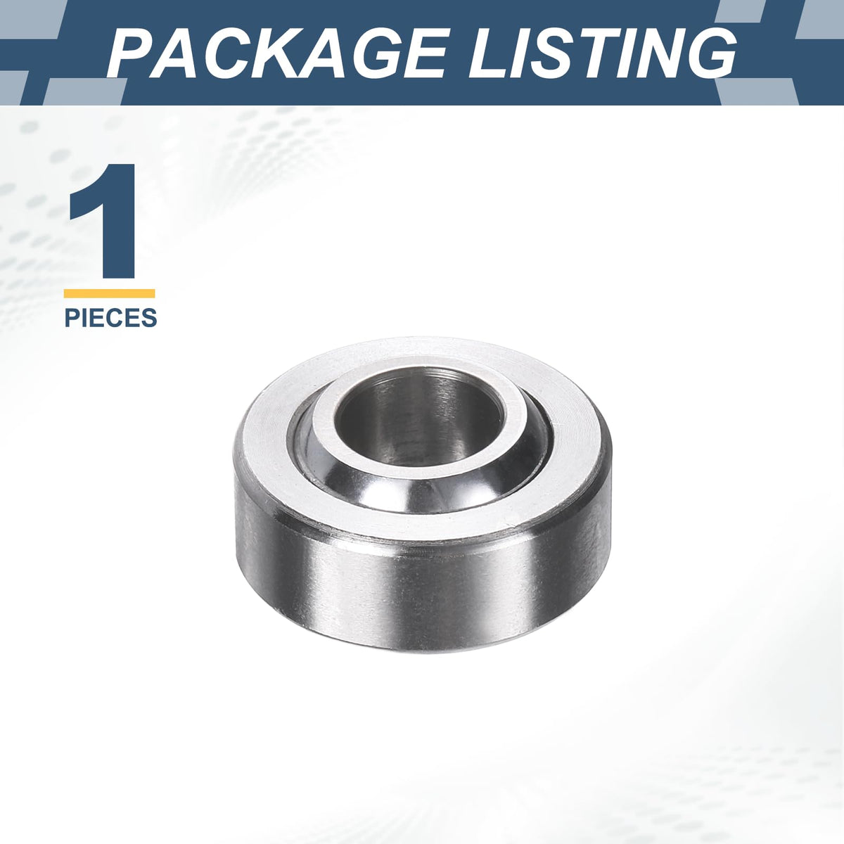 uxcell COM5T Spherical Plain Bearings 5/16x3/4x3/8 Chrome Steel