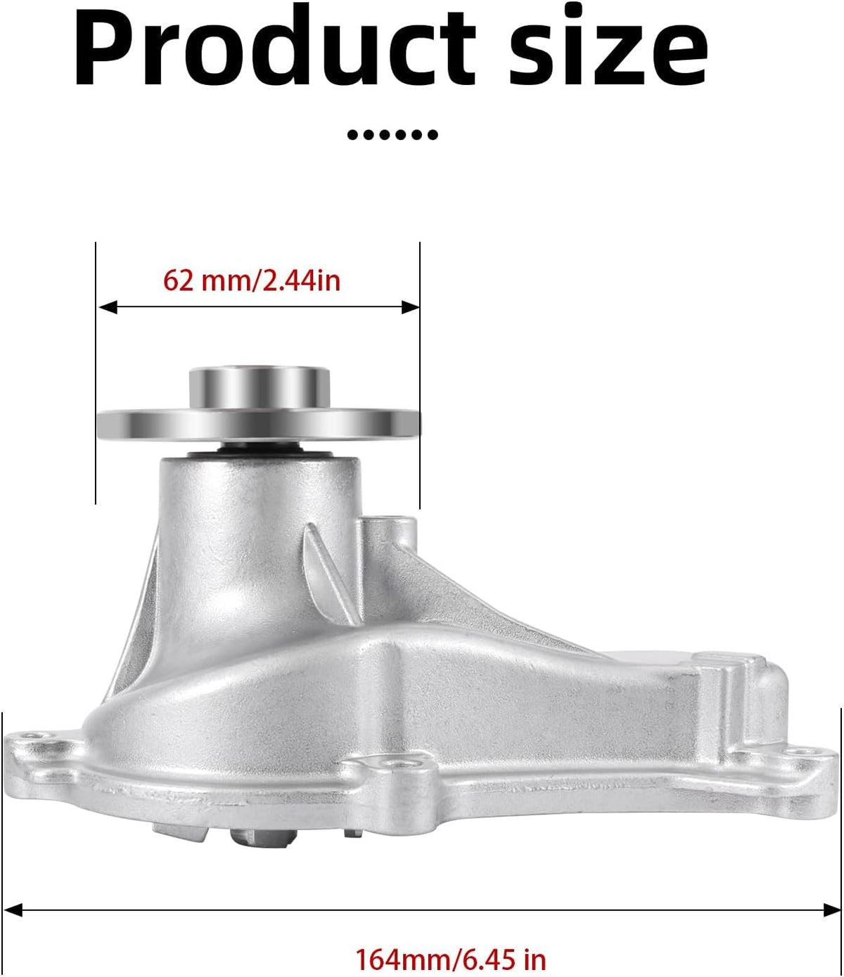 AULINK 19200RNAA01 Water Pump 1.8L L4 For Honda Civic DX EX LX GX 2006-2011