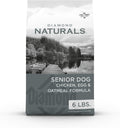 Senior Dry Dog Food, Chicken, Egg & Oatmeal, 6lb