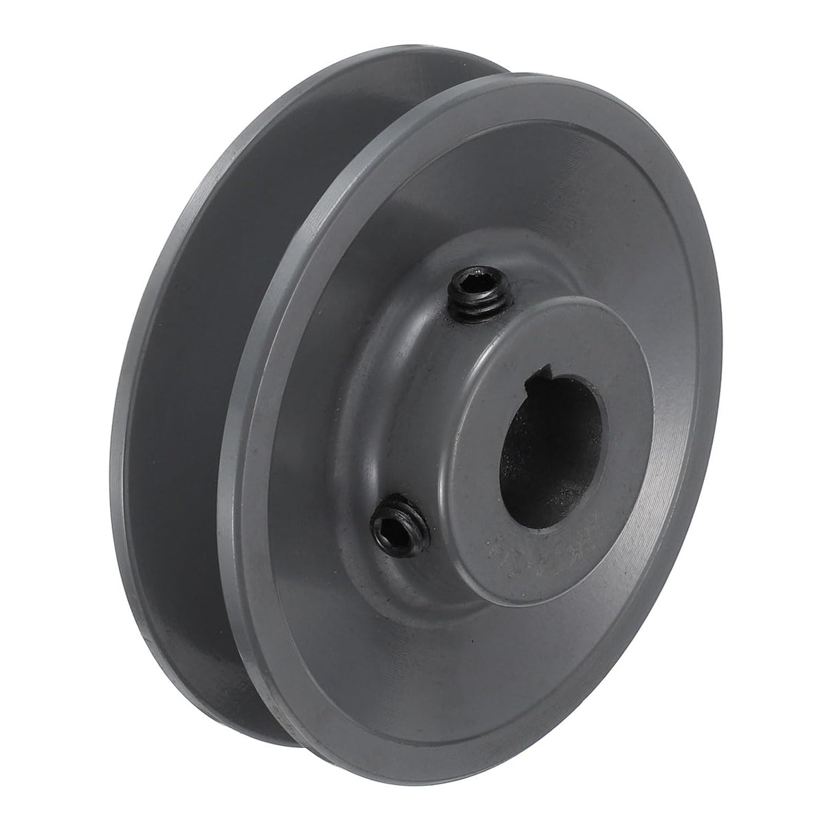 uxcell BK34-3/4 V-Belt Sheave 3/4" Bore, 3.55" OD, Single Groove Web Sheave