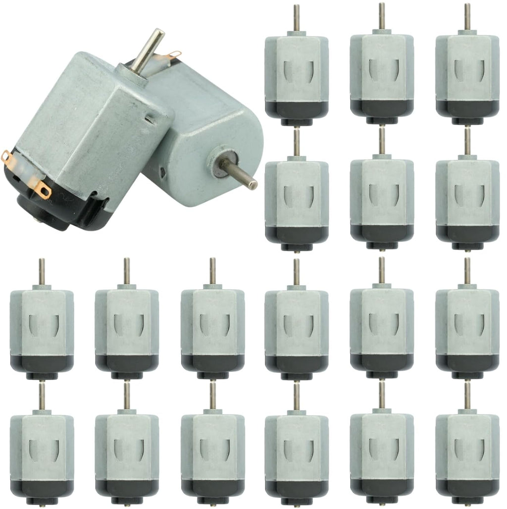 20Pcs Mini Small DC Motors 1.5V 3V 5V 6V 130 Micro Electric Motors