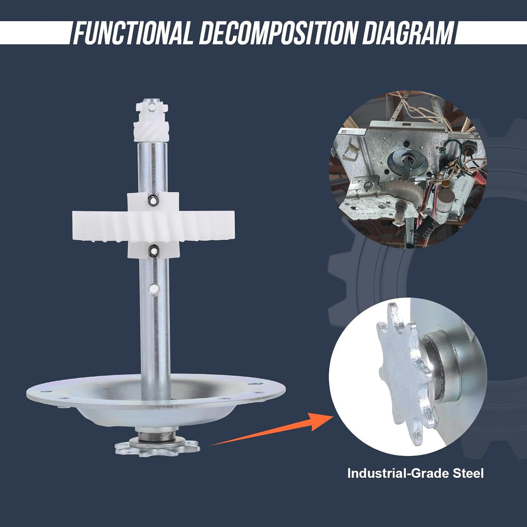 Garage Door Opener Gear and Sprocket Kit for 1/3 and 1/2 HP Models