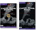 Resealable Silver Age Comic Bags and Backing Boards, 100 Count Each | Includes 100 acid-free resealable sleeves and