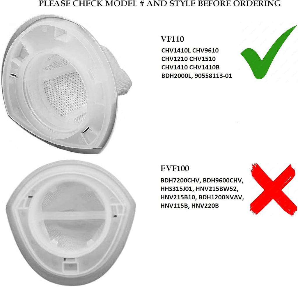 Masterpart VF110 Filter to fit Black+Decker Dustbuster Hand Vacuums