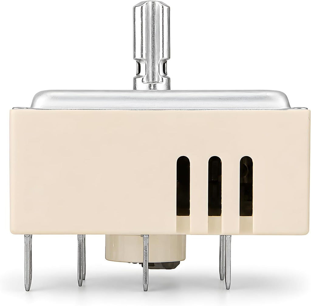 W10149355 WPW10149355 Dual Infinite Switch Replacement for Whirlpool Maytag Amana Inglis Electric Range, Surface Element Control Switch, Replaces AP4365154 PS2341427