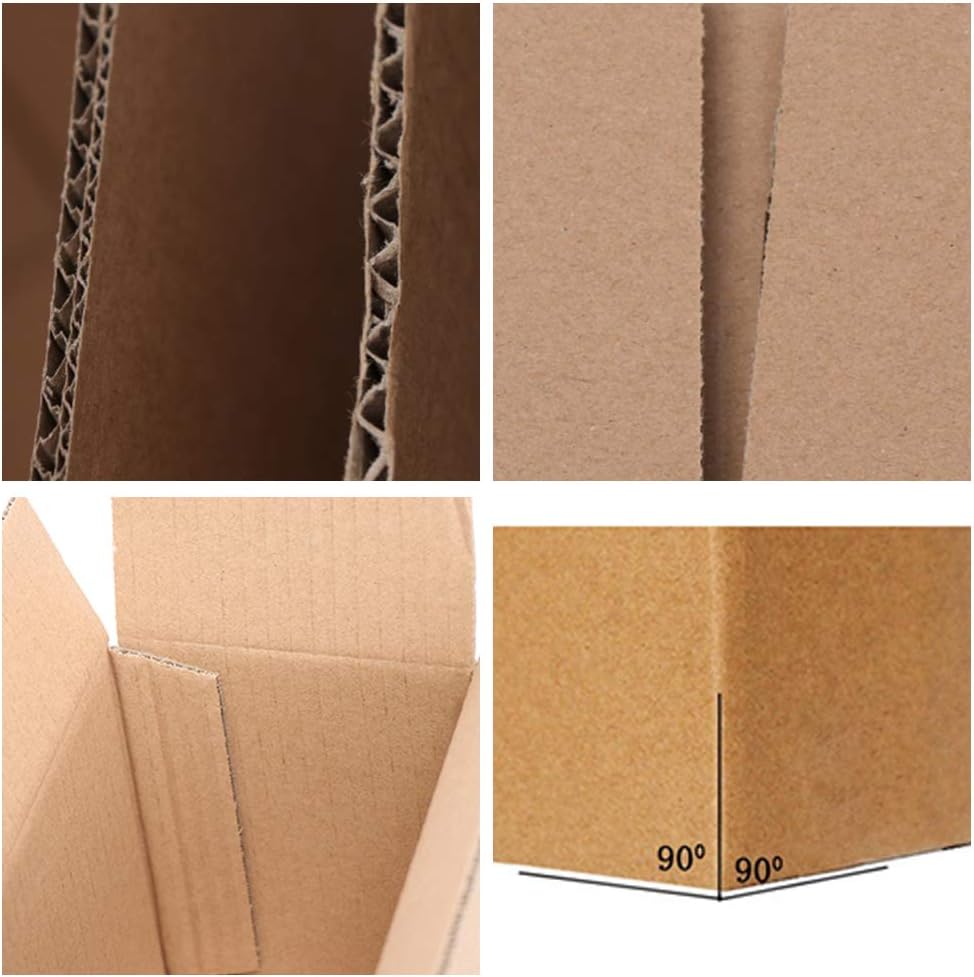 Shipping Boxes 9 x 6 x 4 inches Corrugated Cardboard Boxes for shipping Package, 25 Pack