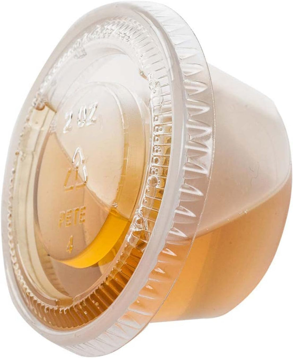 200 Sets - 2 Ounce Disposable Plastic Jello Shot Cups with Lids, Souffle Portion Container…