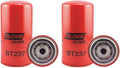 Baldwin Filters Oil Filter, Spin-On, Full-Flow, Red (Pack of 2)