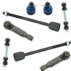 Front Steering & Suspension Kit Ball Joint Sway Bar Stabilizer Link Tie