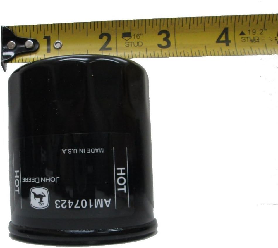 John Deere Original Equipment Oil Filter #AM107423