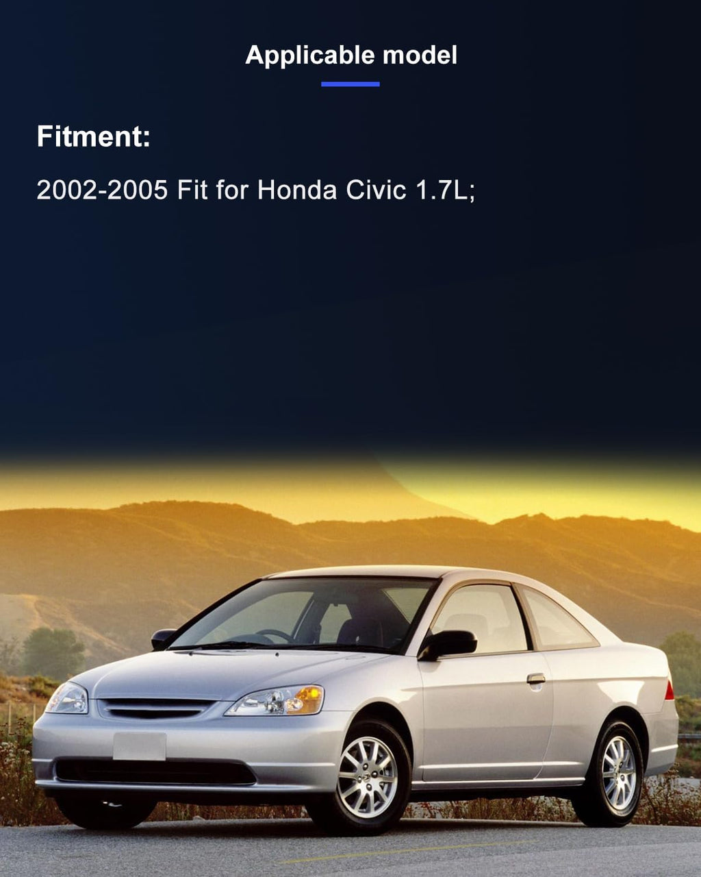 ECCPP AC Compressor Direct Fit for Acura EL L4 1.7L 2001-2005