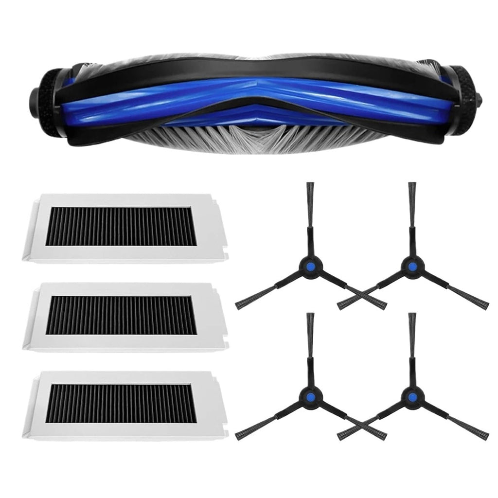 Main Brush Filter Replacement Kit，Compatible for Ecovacs，N20e Plus，Compatible for Deebot，N30 Robot Vacuum Cleaning Tools