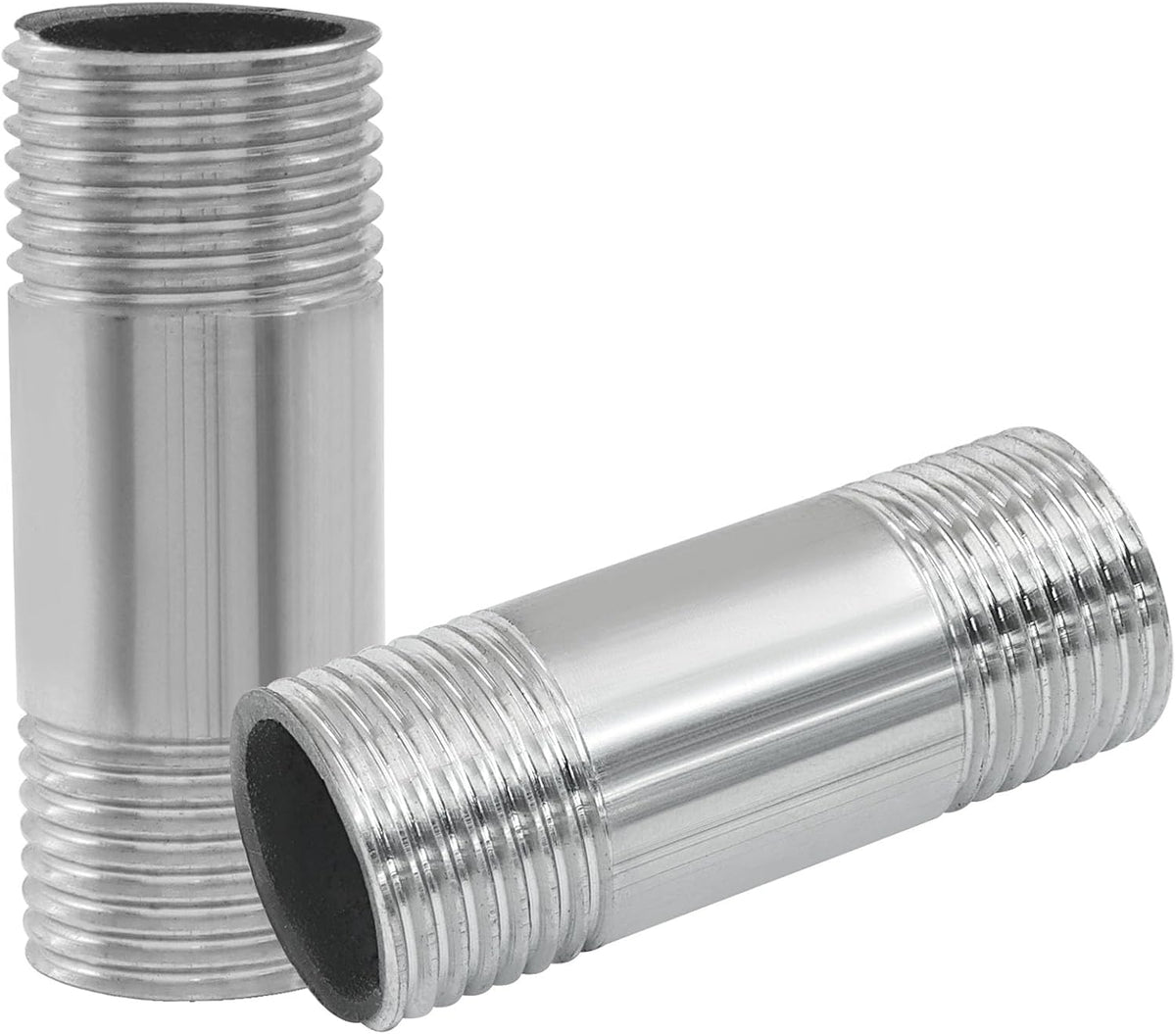 Murtenze 1/2" NPT X 1/2" NPT Male Threaded Stainless Steel Nipple