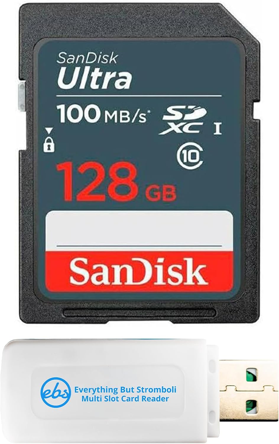 SanDisk 128GB UHS-I Ultra Memory Card Class 10 Card for Photos and Videos | Works with Mirrorless and Digital Cameras