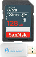 SanDisk 128GB UHS-I Ultra Memory Card Class 10 Card for Photos and Videos | Works with Mirrorless and Digital Cameras