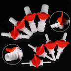1/4“ Hose Barbed Ball Valve Drip Irrigation Ball Valve(Pack of 2)