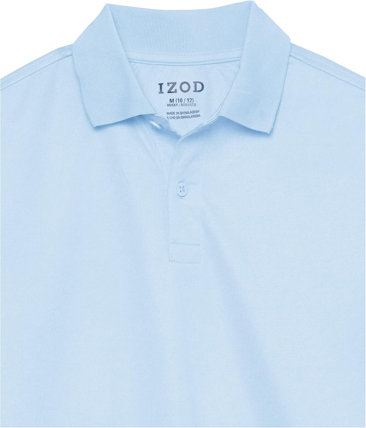 Boys' School Uniform Performance Short Sleeve Solid Polo