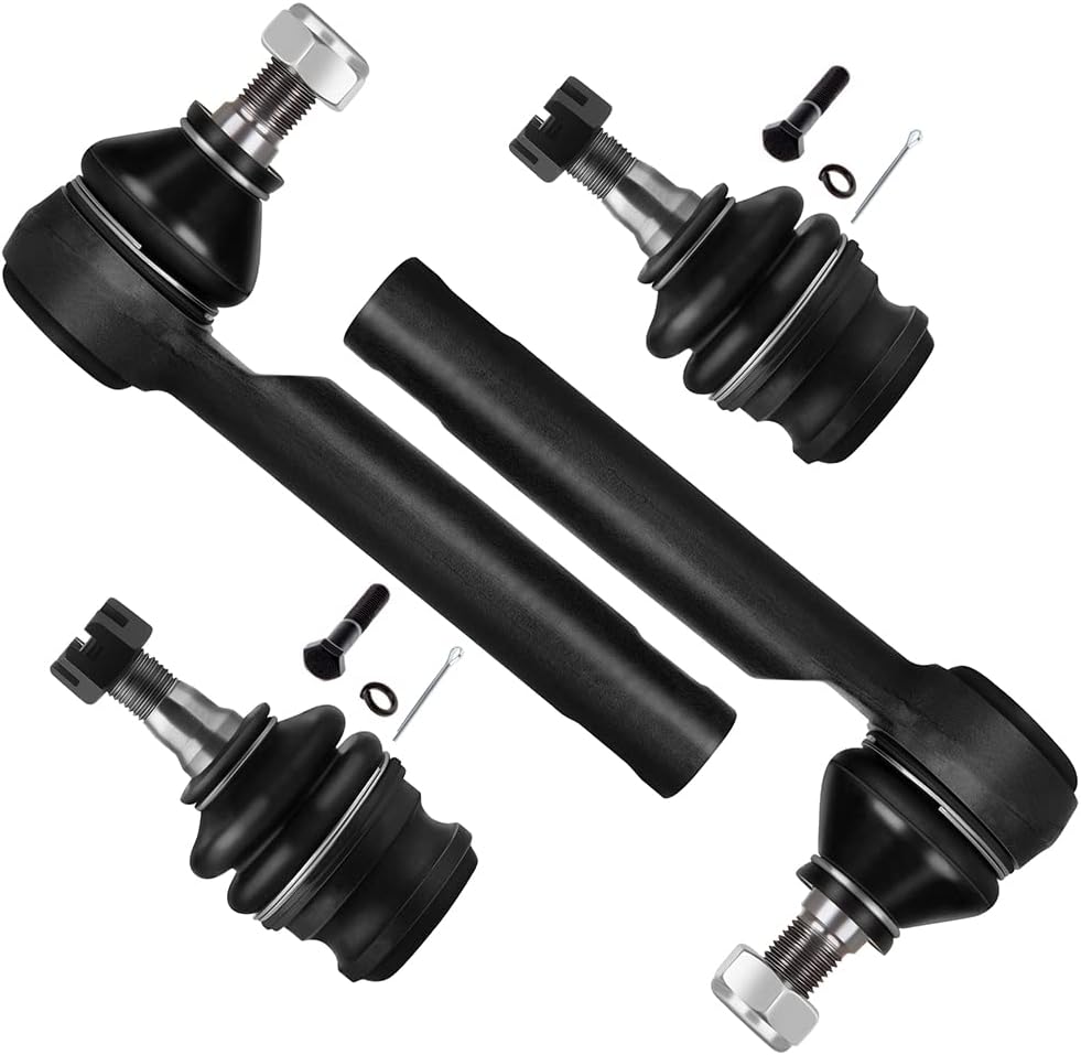 SCITOO 4pcs Front Suspension Kit Outer Tie Rod End Lower Ball Joint Fit 2003-2006 For Subaru Baja 1993-2014 For Legacy 2000-2014 For Outback 2016-2019 For Crosstrek