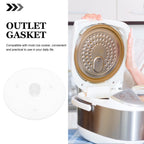Rice Cooker Valve Gasket Silicone 10pcs for Steam Release