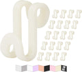 Clothes Hanger Connector Hooks, Outfit Hangers, Hanger Extender Clips, Cascading Hanger Hooks, Velvet Huggable
