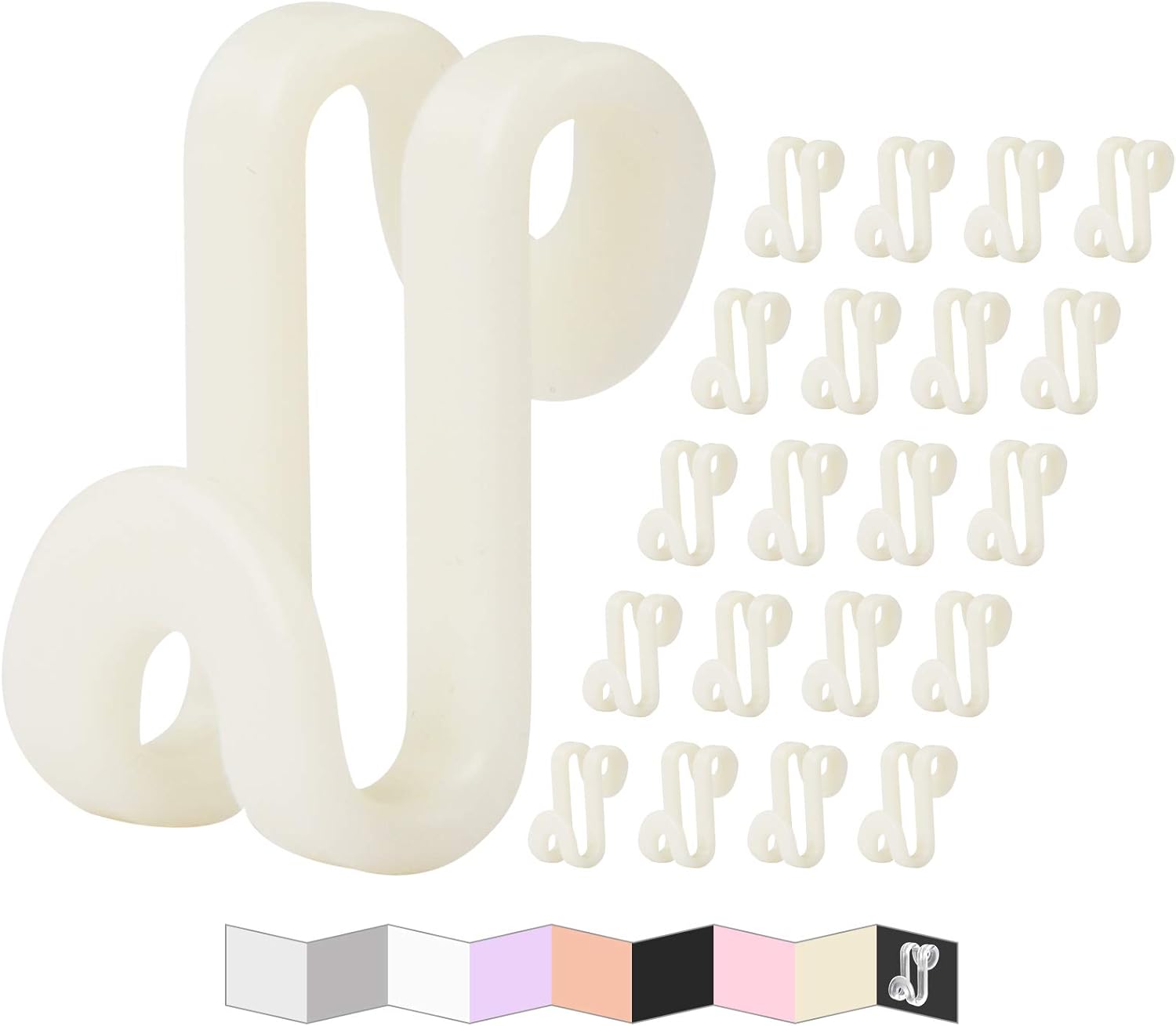 Clothes Hanger Connector Hooks, Outfit Hangers, Hanger Extender Clips, Cascading Hanger Hooks, Velvet Huggable