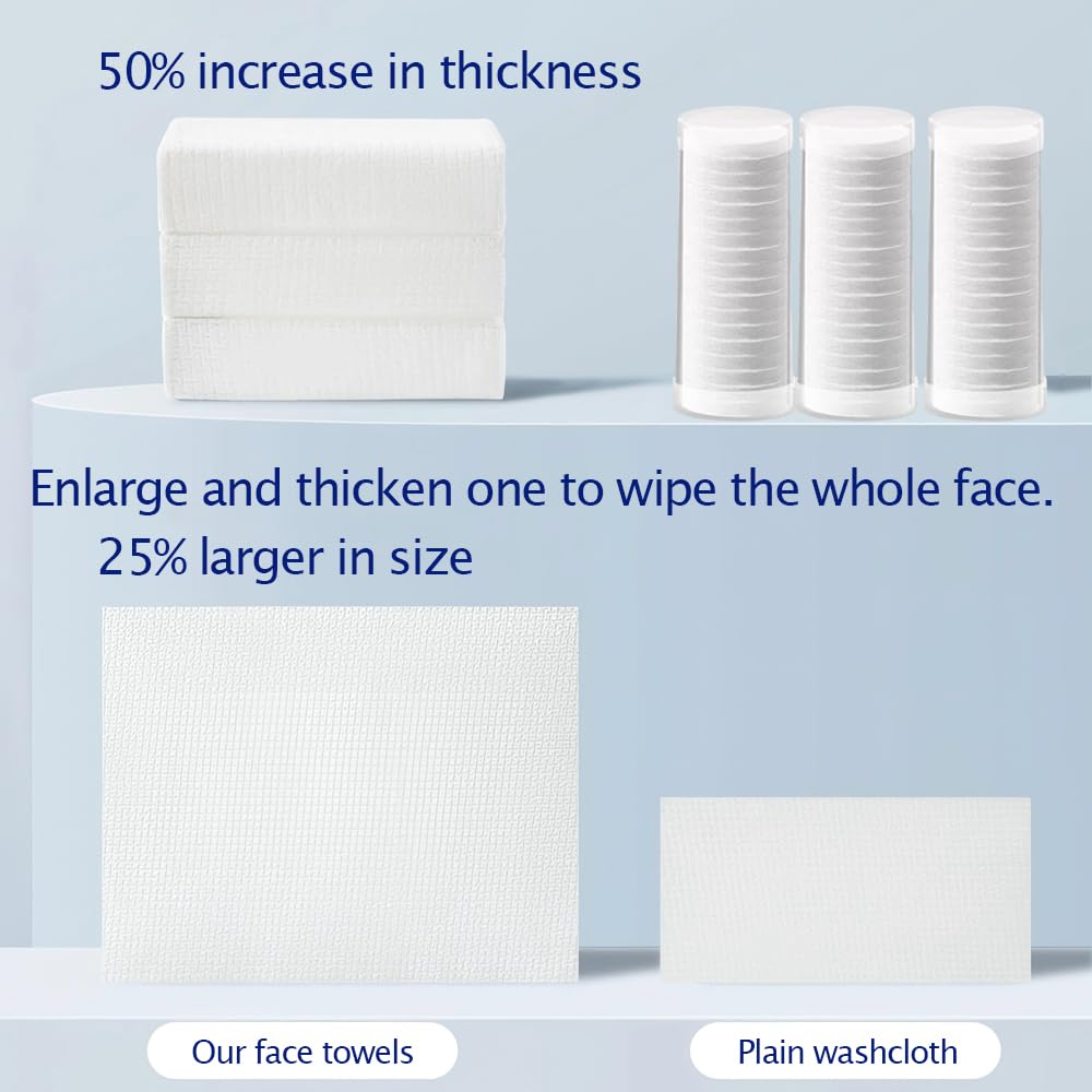 Disposable Face Towel hot face towel，Towels for hot towel dispenser，Towels for hot towel warmer for your face(80PCS)