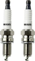 YAMAKATO 14 132 11-S Spark Plug for DCPR6E 3481, Pack of 2
