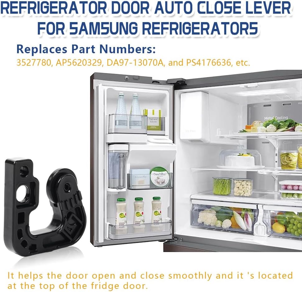 Upgraded DA97-12625A Refrigerator Auto Close Lever Assembly fit for Samsung
