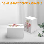 9x6x6 Shipping Boxes Set of 25, Small White Cardboard Mailer Box for Packing, Mailing, Business,DIY