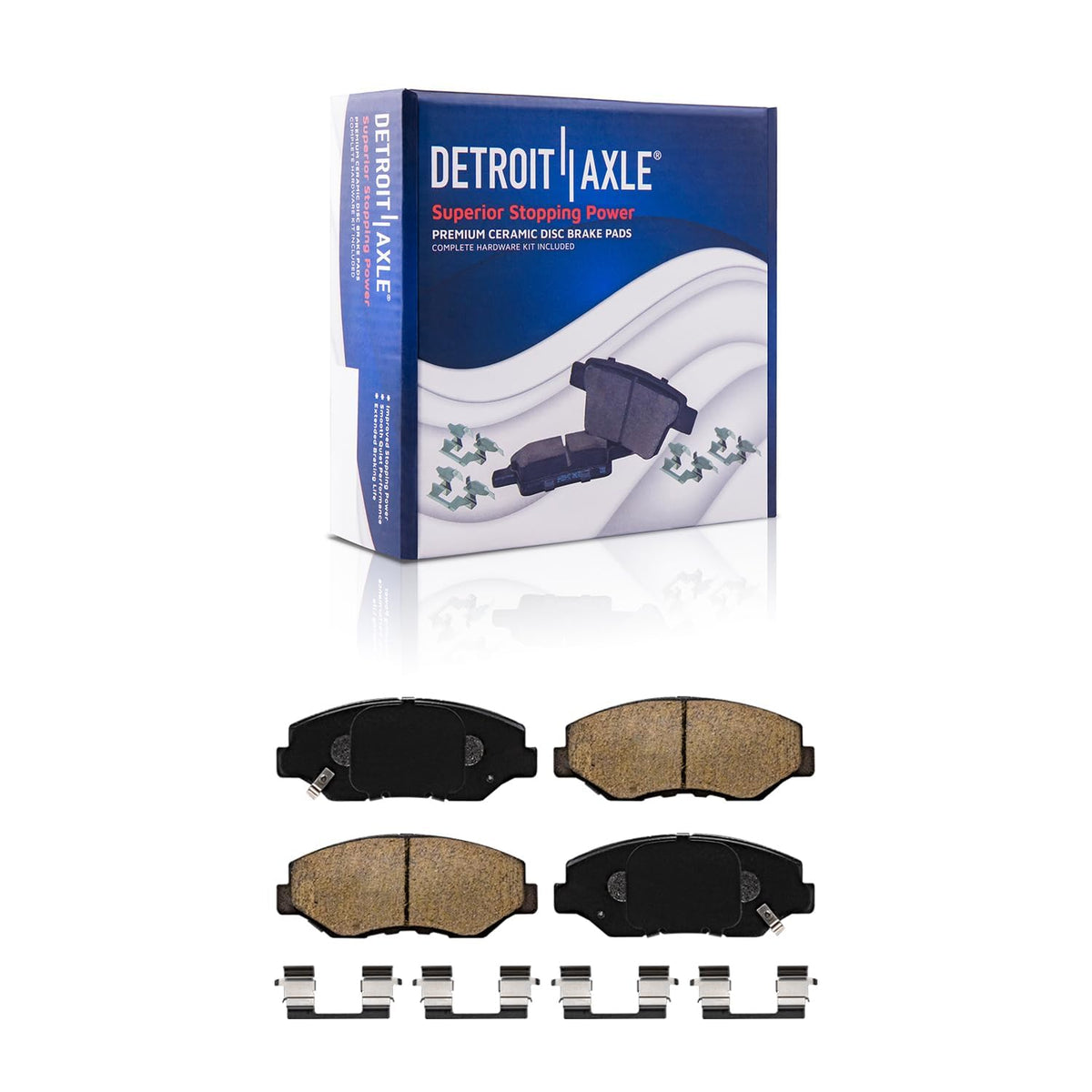 Front & Rear Brake Kit for 2003-2007 Honda Accord