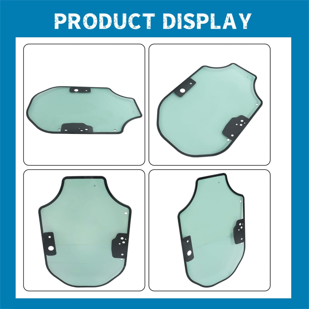 Silscvtt Front Door Glass CA3456230 Replacement for Caterpillar SERIES D