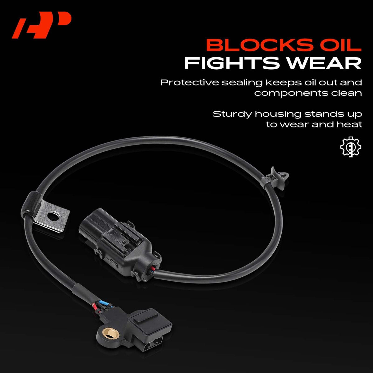A-Premium Engine Crankshaft Position Sensor Compatible with Hyundai, Kia