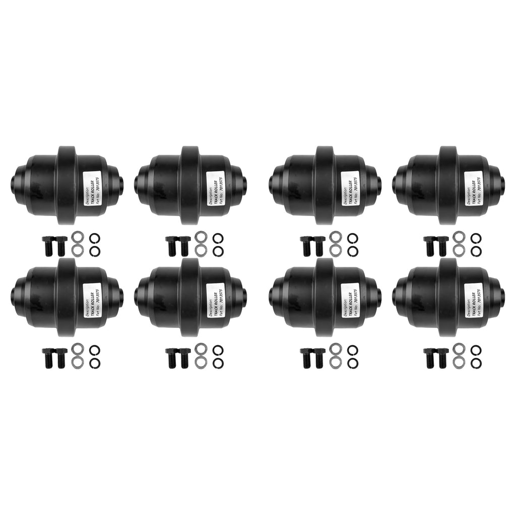 Flynsu (8-Pack Bottom Track Roller 7013575 Replacement for Bobcat 225 325 328 329 331 334 335 425 428 430 E25 E26 E32 E34 E35 E37 E42 Mini Excavators