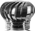 Fireplace Chimney Caps, Chimney Spinner Cowl, Roof Turbine Ventilator, 304 Stainless Steel, Waterproof, Windproof
