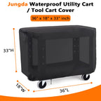 Rolling Tool Cart Cover 36 Inch for Utility Cart Cover