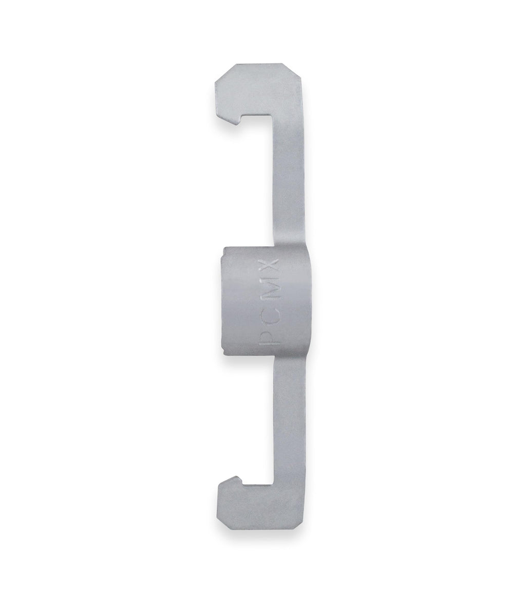 Prime Cable Management Conduit Cable Support Clip to Ceiling Wire, Threaded Rod & Flanges. Heavy Duty Spring Steel Clip / 100 Pack