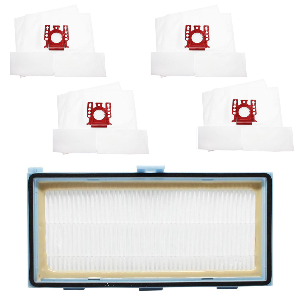 8 Replacement for Miele S314i Vacuum Bags, 8 Micro Filters & 1 Filter