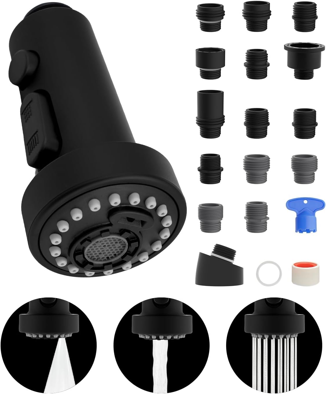 NSF/ANSI/CAN 61 & 372 Certified Kitchen Faucet Head Replacement