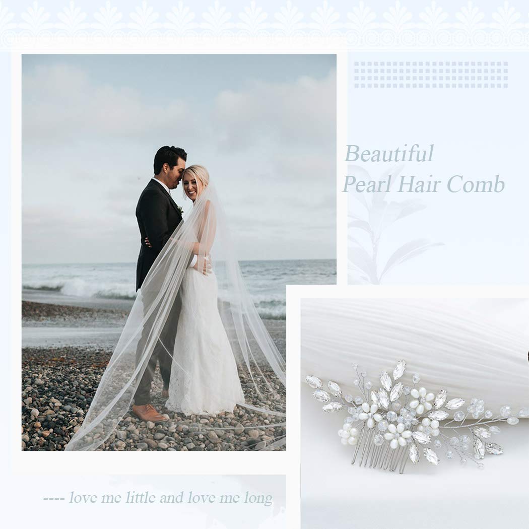 Wedding Hair Accessories Bridal Hair Pieces Pearl Hair Comb