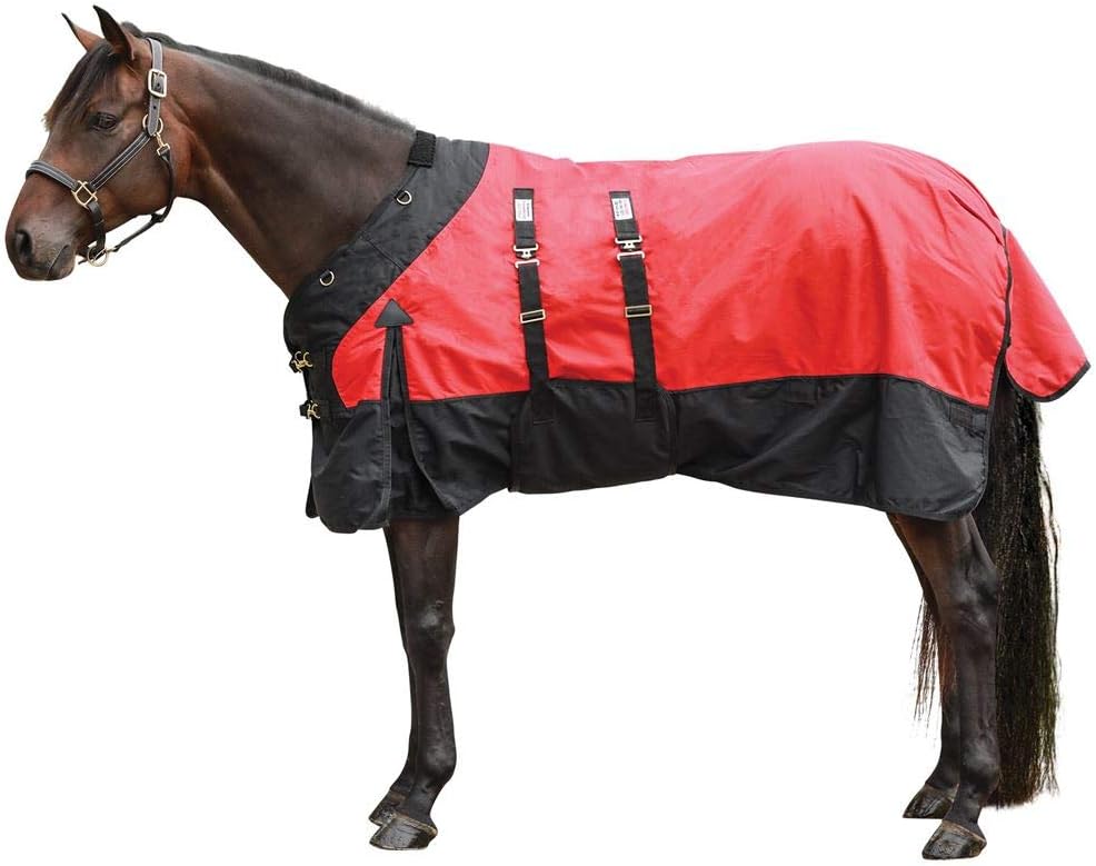 Contour Collar Classic II Horse Turnout Blanket | Bellyband Closure | Horse Blankets for Winter Waterproof | Weather