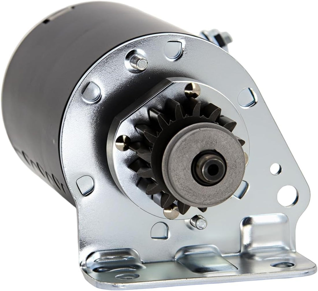 5742N Starter Motor 16 Teeth Compatible with L118 L120 Briggs & Stratton for Lawn Mower 7-22Hp41022003 497595 497594 391423 390838 392749 394805 491766 693054 SBS0001 AM122337 LG497595 (Steel Gear)