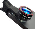 Phone Camera Lens, Clip on Cell HD Phone Fisheye Lens kit, 235° Fisheye Lens ，for Most iPhone Android Samsung Phones