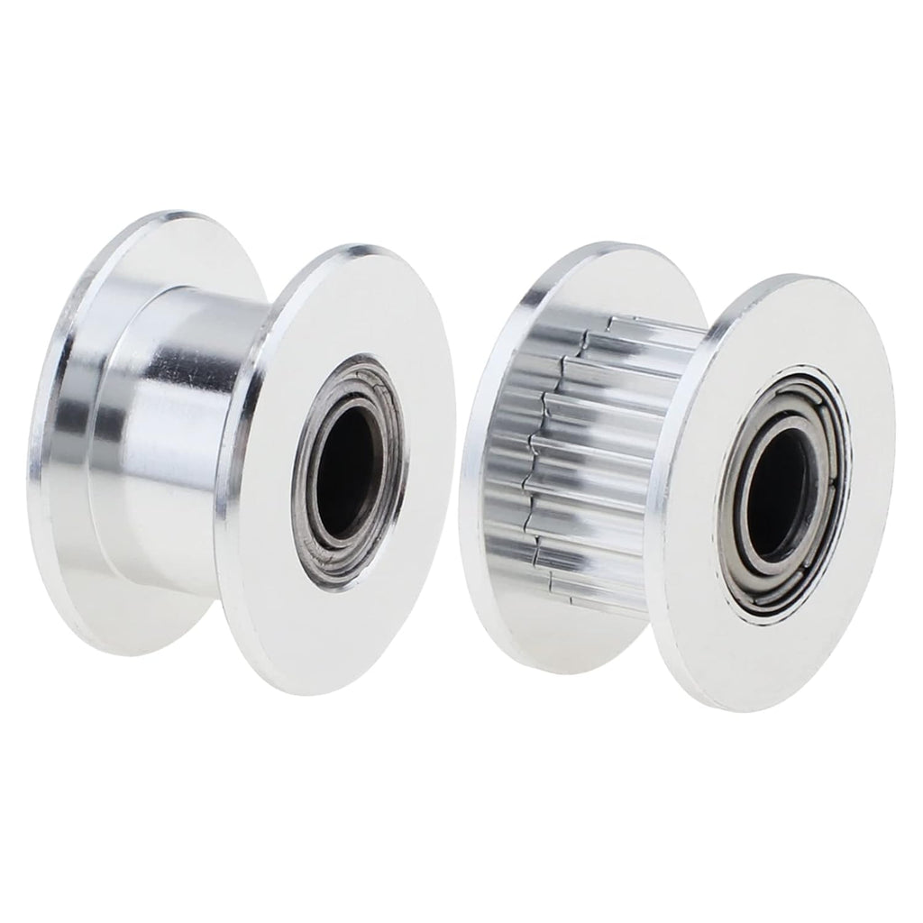 GT2 Timing Belt Idler Pulley, 20 Toothless, 5 mm Bore, for 6 mm Width Belt