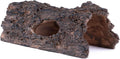 Natural Reptile Hide Basking Platform, Hideout Decor for Aquarium, Fish Tank, Bearded Dragon, Gecko, Shrimp, Betta