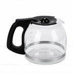 ASHATA Borosilicate Glass Coffee Carafe 1.8L, Replacement Pot for 12 Cup Coffee Maker with Sturdy Handle