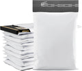 6" x 9" Poly Mailers, 100 Pack, 2.5 Mil, White Self Seal Waterproof, GPI