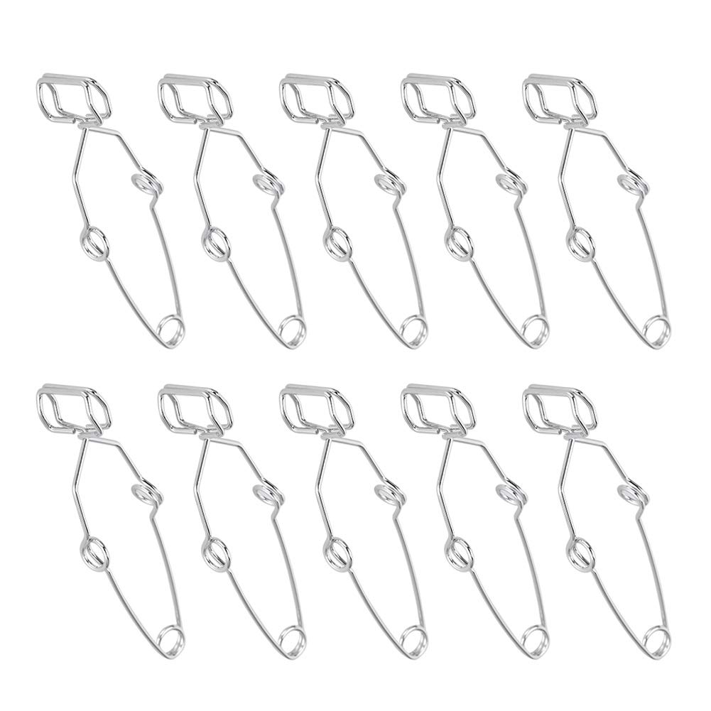 Test Tube Clamp 10 Pack | Chrome Plated Holder | for Chemistry