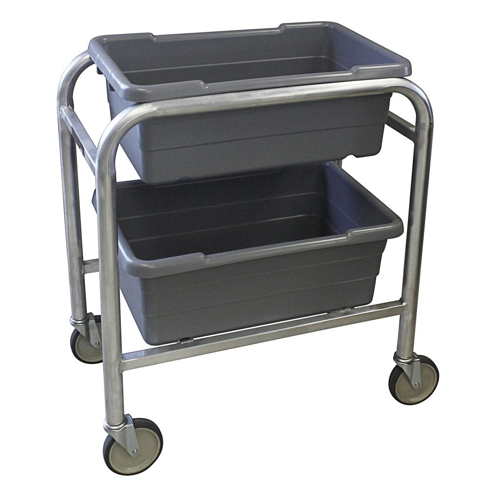 Aluminum Meat Lug Cart, 2 Lug Vertical, 28.25"D x 16.5"W x 33"H